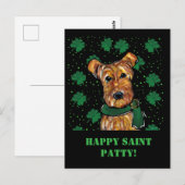 AIREDALE TERRIËR BRIEFKAART (Voorkant / Achterkant)