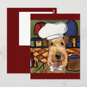Airedale Terrier Briefkaart