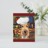 Airedale Terrier Briefkaart (Staand voorkant)