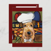 Airedale Terrier Briefkaart (Voorkant / Achterkant)