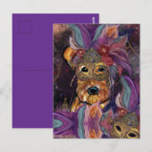 AIREDALE TERRIER BRIEFKAART (Voorkant / Achterkant)