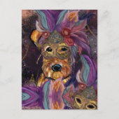 AIREDALE TERRIER BRIEFKAART (Voorkant)