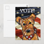 AIREDALE TERRIËR BRIEFKAART (Voorkant / Achterkant)