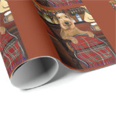 Airedale Terrier Cadeaupapier (Rol Hoek)