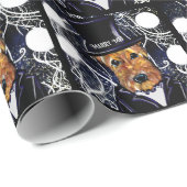 AIREDALE TERRIER CADEAUPAPIER (Rol Hoek)