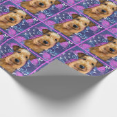 AIREDALE TERRIÉR CADEAUPAPIER (Hoek)