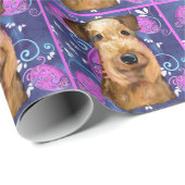 AIREDALE TERRIÉR CADEAUPAPIER (Rol Hoek)