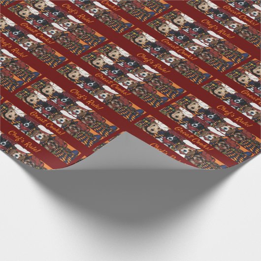 Airedale Terrier Cadeaupapier (Hoek)