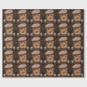 AIREDALE TERRIER CADEAUPAPIER (Vlak)