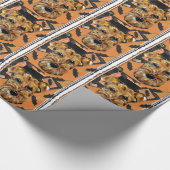 AIREDALE TERRIËR CADEAUPAPIER (Hoek)