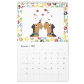Airedale Terrier Calendar Kalender (Feb 2027)