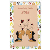 Airedale Terrier Calendar Kalender (Hoes)