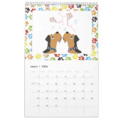 Airedale Terrier Calendar Kalender (Mar 2026)