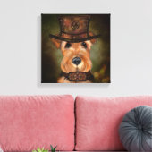 AIREDALE TERRIËR CANVAS AFDRUK (Insitu (Woonkamer))