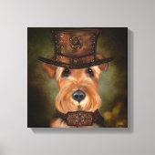 AIREDALE TERRIËR CANVAS AFDRUK (Voorkant)