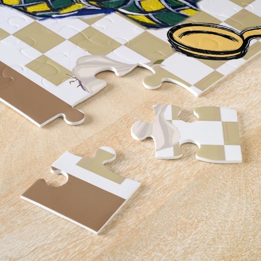 Airedale Terrier Chef Legpuzzel (Zijkant)