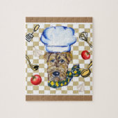 Airedale Terrier Chef Legpuzzel (Verticaal)