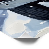 Airedale Terrier Christmas Red Truck Holiday Perfect Poster (Hoek)