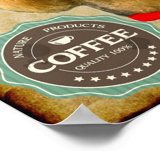 Airedale Terrier Coffee Club Poster (Hoek)