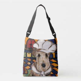 AIREDALE TERRIER CROSSBODY TAS