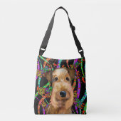 AIREDALE TERRIER CROSSBODY TAS (Voorkant)