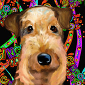 AIREDALE TERRIER CROSSBODY TAS