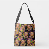 AIREDALE TERRIER CROSSBODY TAS (Voorkant)