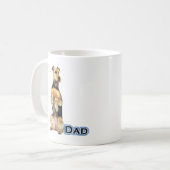 Airedale Terrier Dad 4 Koffiemok (Voorkant links)