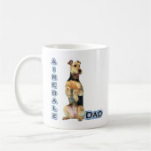 Airedale Terrier Dad 4 Koffiemok (Links)