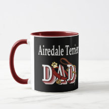 Airedale Terrier Dad Apparel Gifts