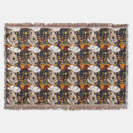 Airedale Terrier Deken (Voorkant)