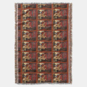 Airedale Terrier Deken (Voorkant Verticaal)