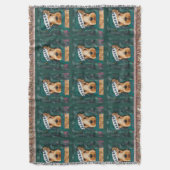 Airedale Terrier Deken (Voorkant Verticaal)