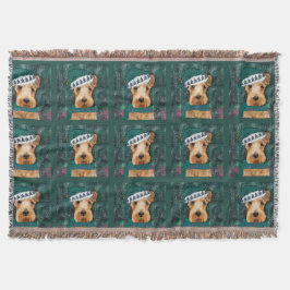 Airedale Terrier Deken