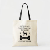 Airedale Terrier Dog Best Friend Tote Bag (Voorkant)