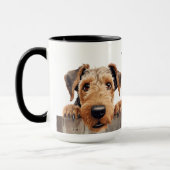 Airedale Terrier Dog Mok (Links)
