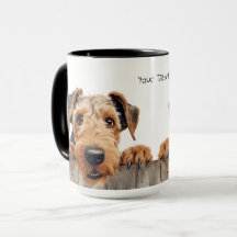 Airedale Terrier Dog Mok