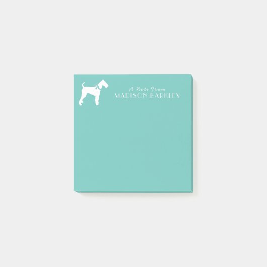 Airedale Terrier Dog Puppy Post-it® Notes (Voorkant)