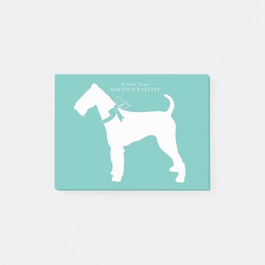 Airedale Terrier Dog Puppy Post-it® Notes (Voorkant)