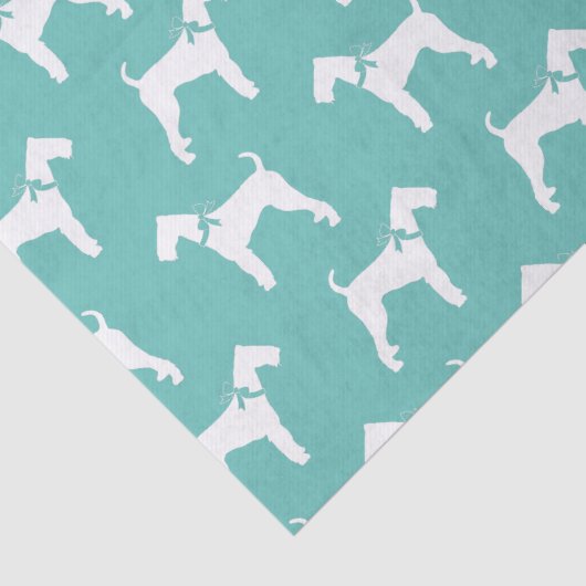 Airedale Terrier Dog Puppy Tissuepapier (Detail)