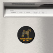 Airedale TerrieR Dog Silhouette Fun Halloween Magneet (Insitu (Vaatwasser))