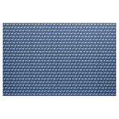 Airedale Terrier Dog Silhouette Pet Navy Blue Stof (Yard (91,4 cm))