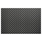 Airedale Terrier Dog Silhouettes Pattern Grey Stof (Yard (91,4 cm))