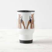 Airedale Terrier Dogs Travel Mug Reisbeker (Center)