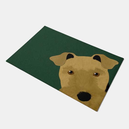 Airedale Terrier Doormat Deurmat (Schuin)