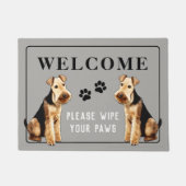  Airedale Terrier Doormat Deurmat