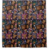 AIREDALE TERRIER DOUCHEGORDIJN (Voorkant)