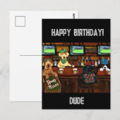 AIREDALE TERRIER- EN FRIENDS-Briefkaart Briefkaart (Voorkant / Achterkant)