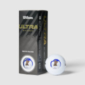 Airedale Terrier Engel Golfballen (Verpakking)