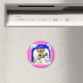 Airedale Terrier Engel Magneet (Insitu (Vaatwasser))